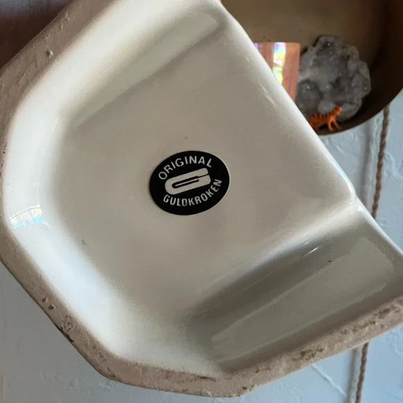 Guldkroken Sweden Porcelain Stove Tealight Holder - Vintage Scandinavian Decor - Picture 10 of 10